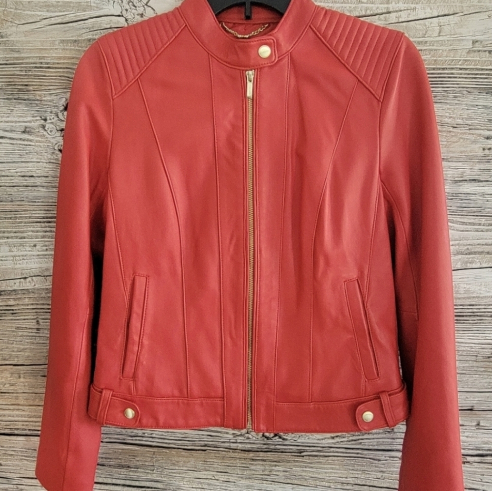 Cole Haan Leather Jacket